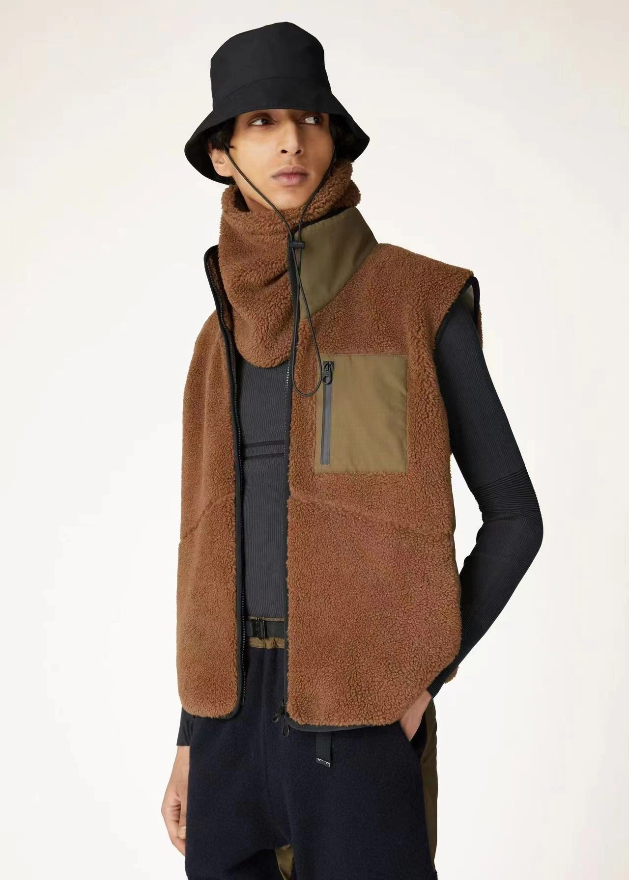 wg.luxury- 8oro Pi191 wool oversized 2Colour item:D-F054K0504-2